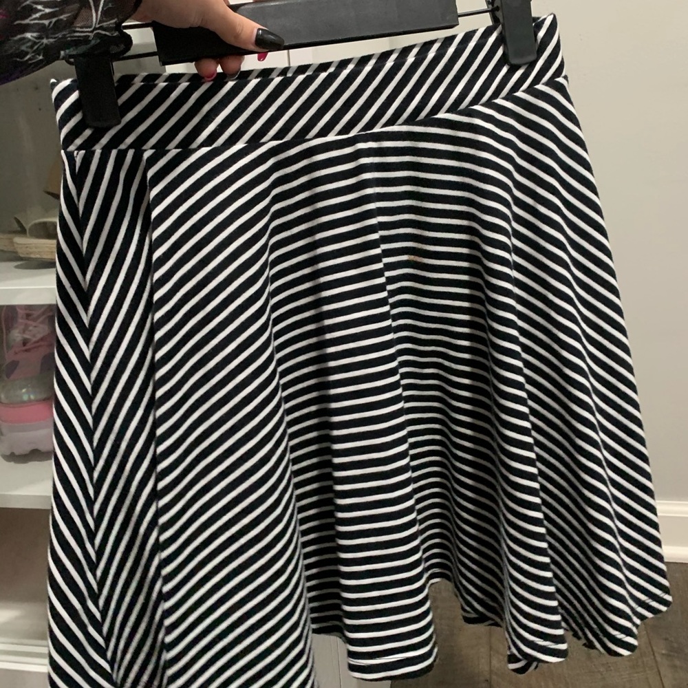 Striped skirt